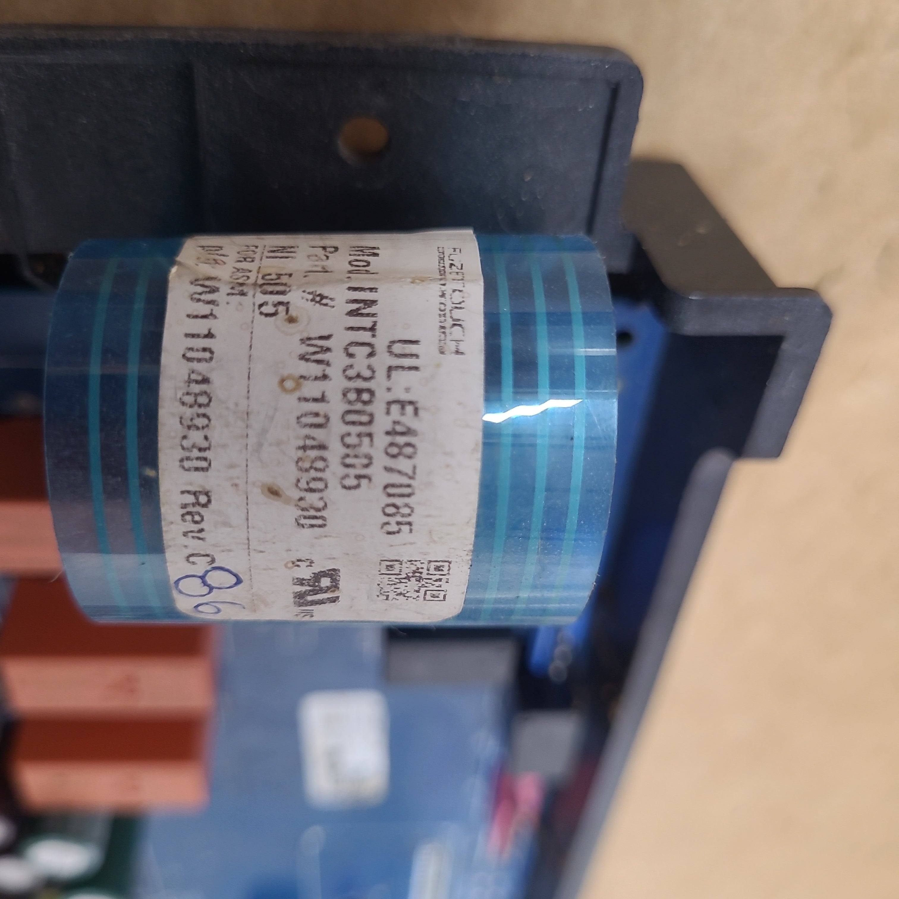 Whirlpool Electronic Control (Black) W11204514 Whirlpool Electronic Control (Black) W11204514